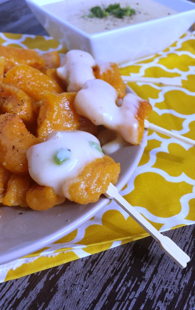 Sweet Potato Gnocchi with Spicy Cheesy Beer Dip 5